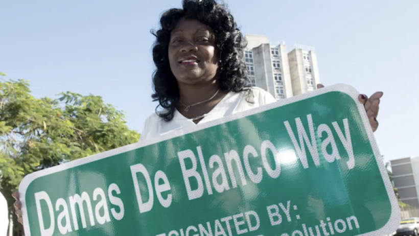 Berta Soler: "Mientras haya presos políticos, habrá damas de blanco"